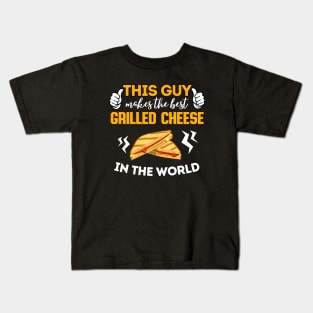 Best Grilled Cheese Maker In The World Kids T-Shirt